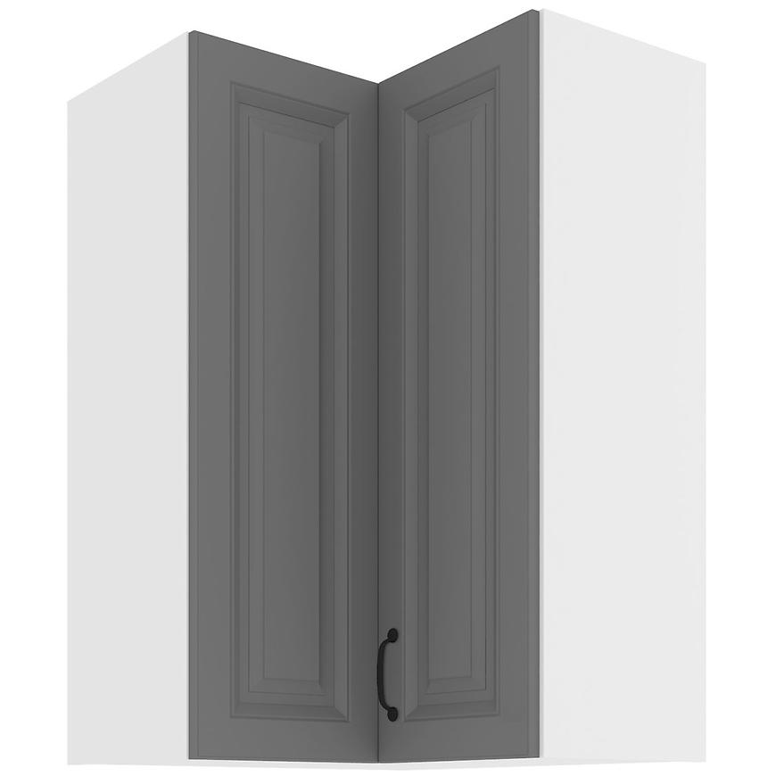 Kuchyňská Skříňka STILO DUSTGREY/BÍLÝ 60X60 GN-90 2F (90°) Baumax