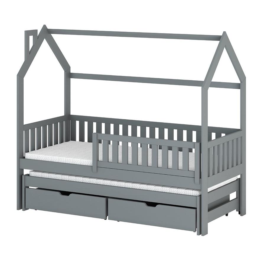 Posteľ Domček Monkey 80x160 grey Baumax