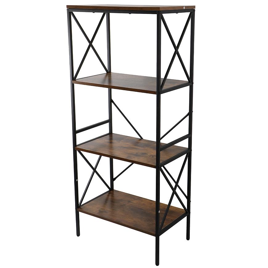 Regál Loft 8630 E dark vintage wood Baumax