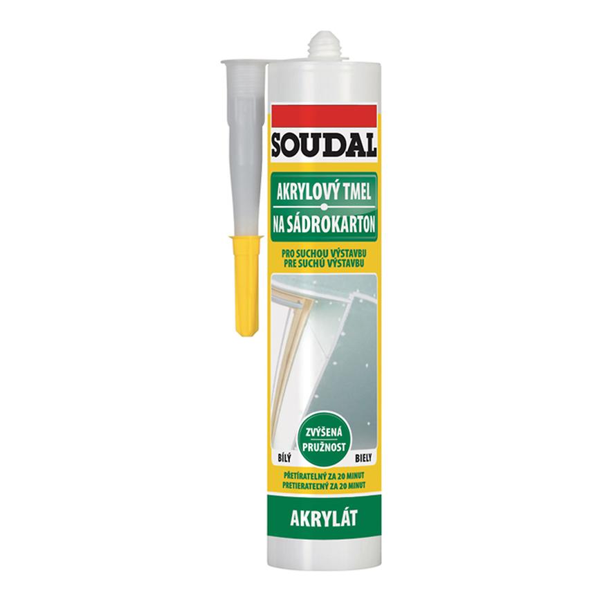 SOUDAL akrylový tmel na sádrokarton 280 ml