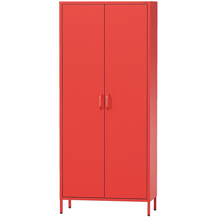 Skříň Kovová Flavio Modern Red Baumax