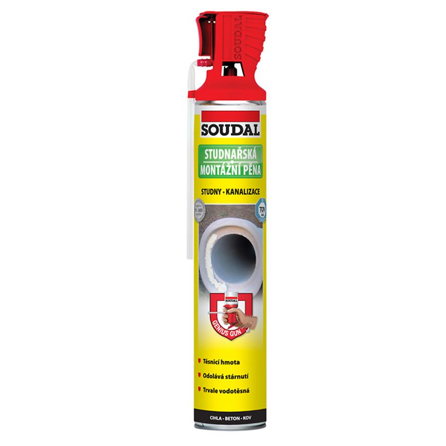 Soudal Studnařská montážní pěna Genius Gun 750 ml