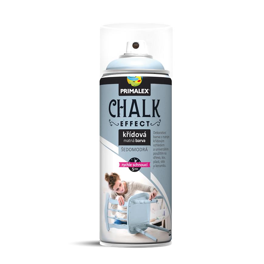 Sprej Primalex Chalk Effekt Šedomodrá 400ml Primalex