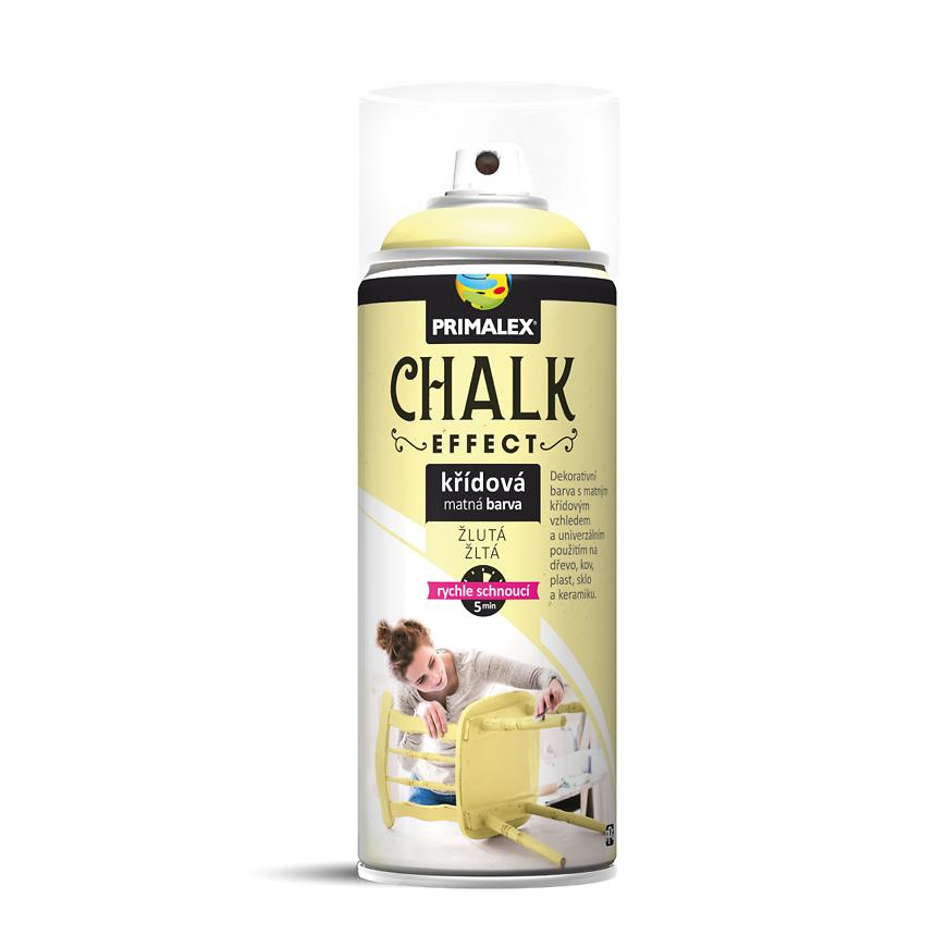 Sprej Primalex Chalk Effekt Žlutá 400ml Primalex