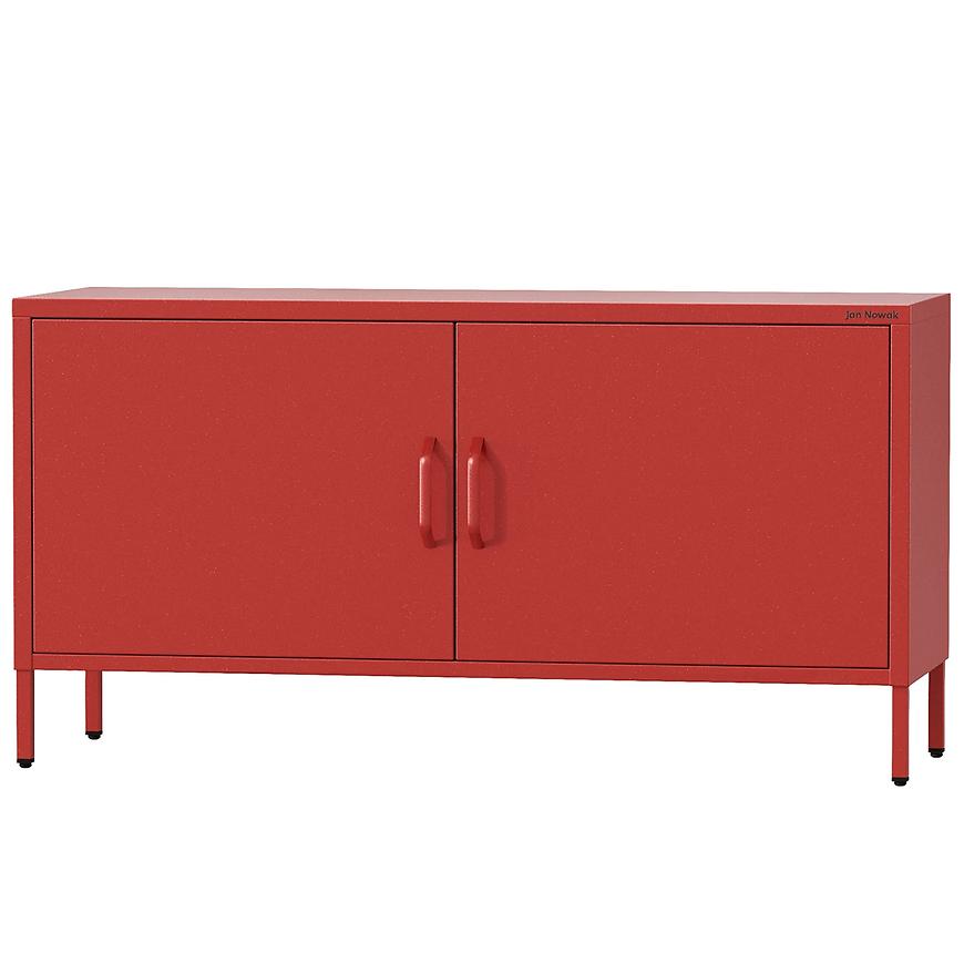 TV Stolek Kovový Rosa Modern Red Baumax